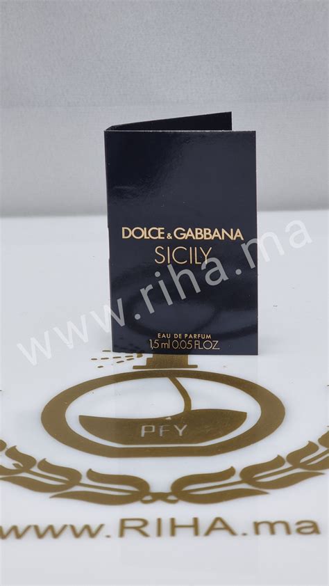 dolce gabbana echantillon
